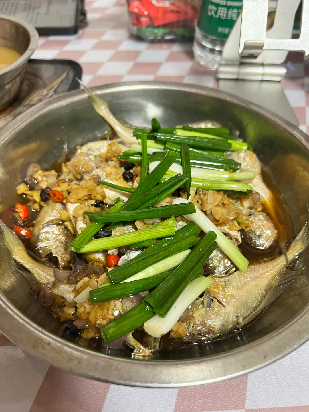豉汁蒸黄皮头