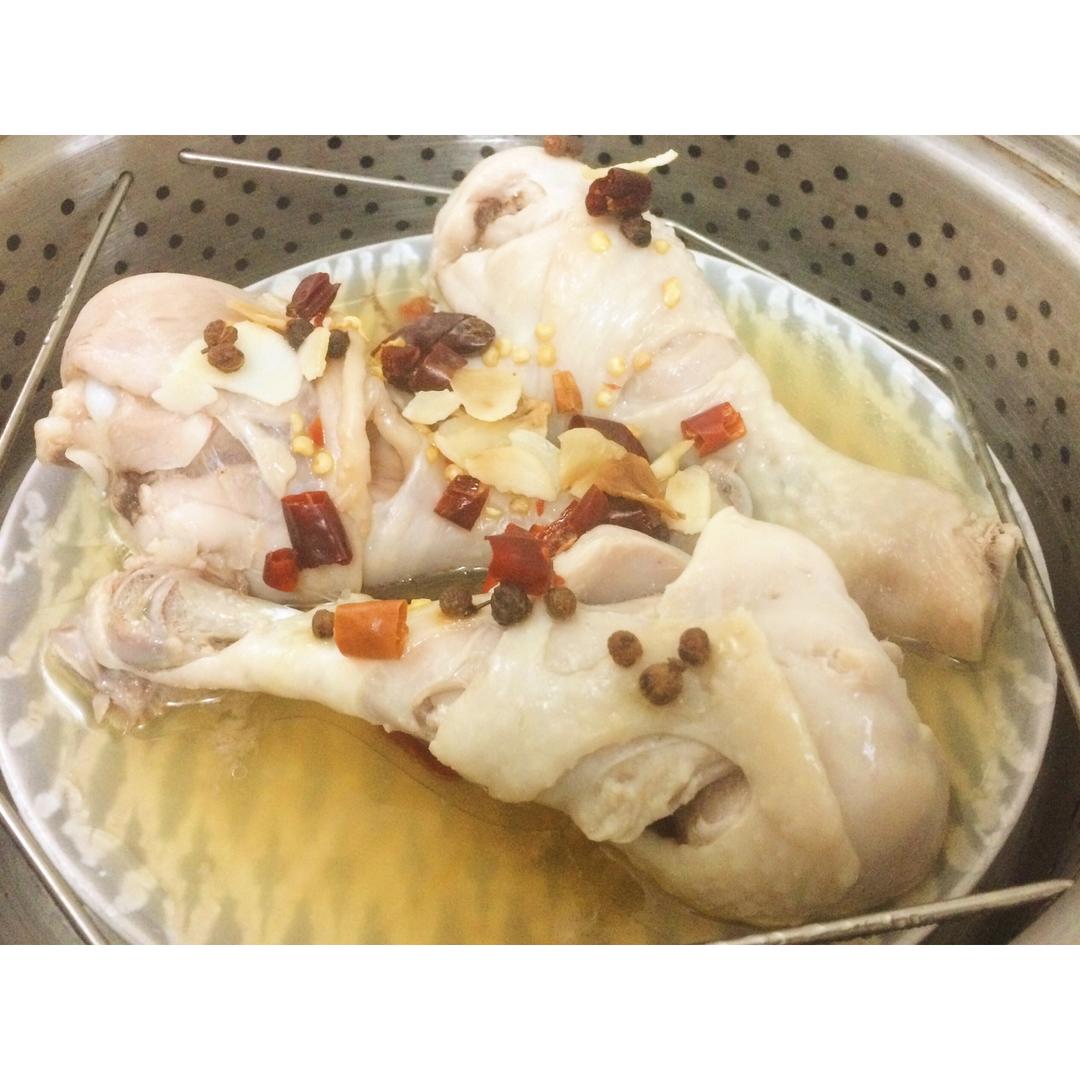 清蒸鸡腿
