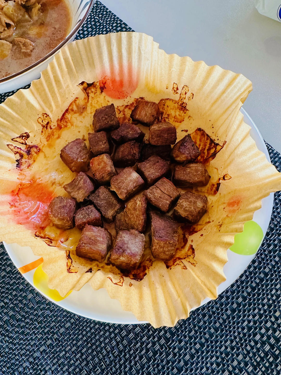 空气炸锅版烤牛肉粒