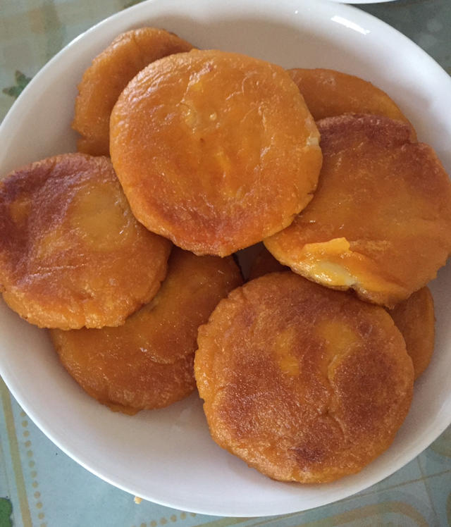 红薯香蕉奶酪糯米饼