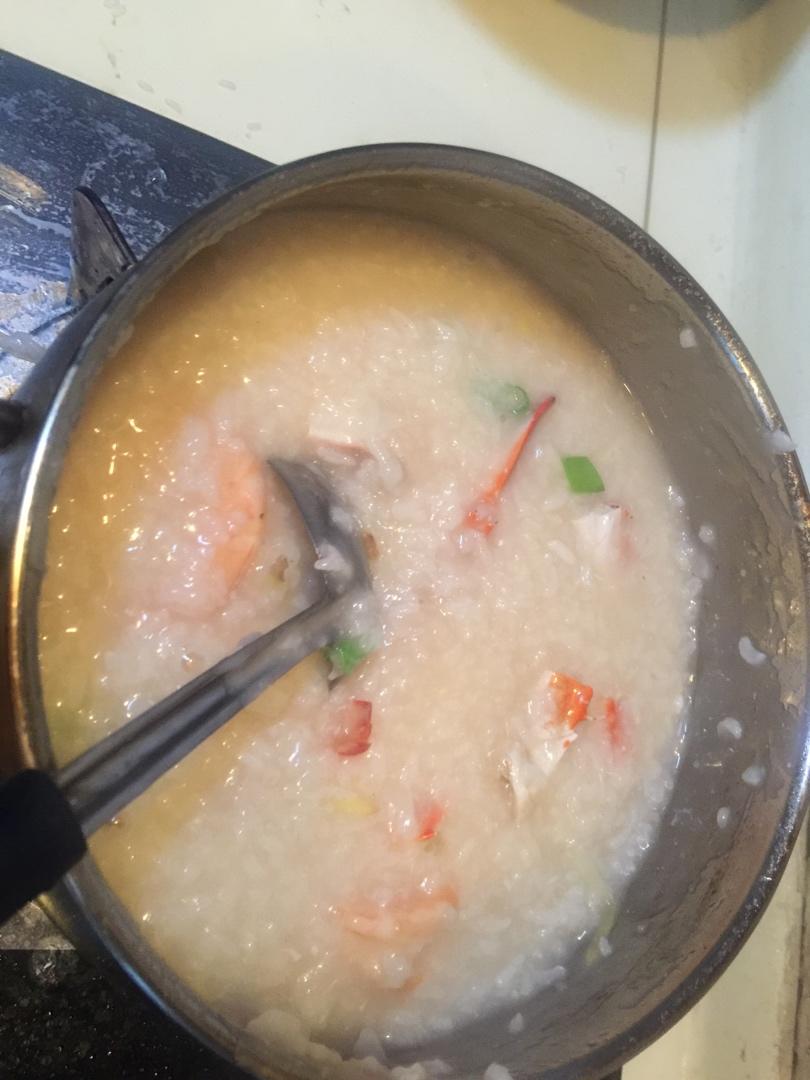 潮汕虾蟹砂锅粥