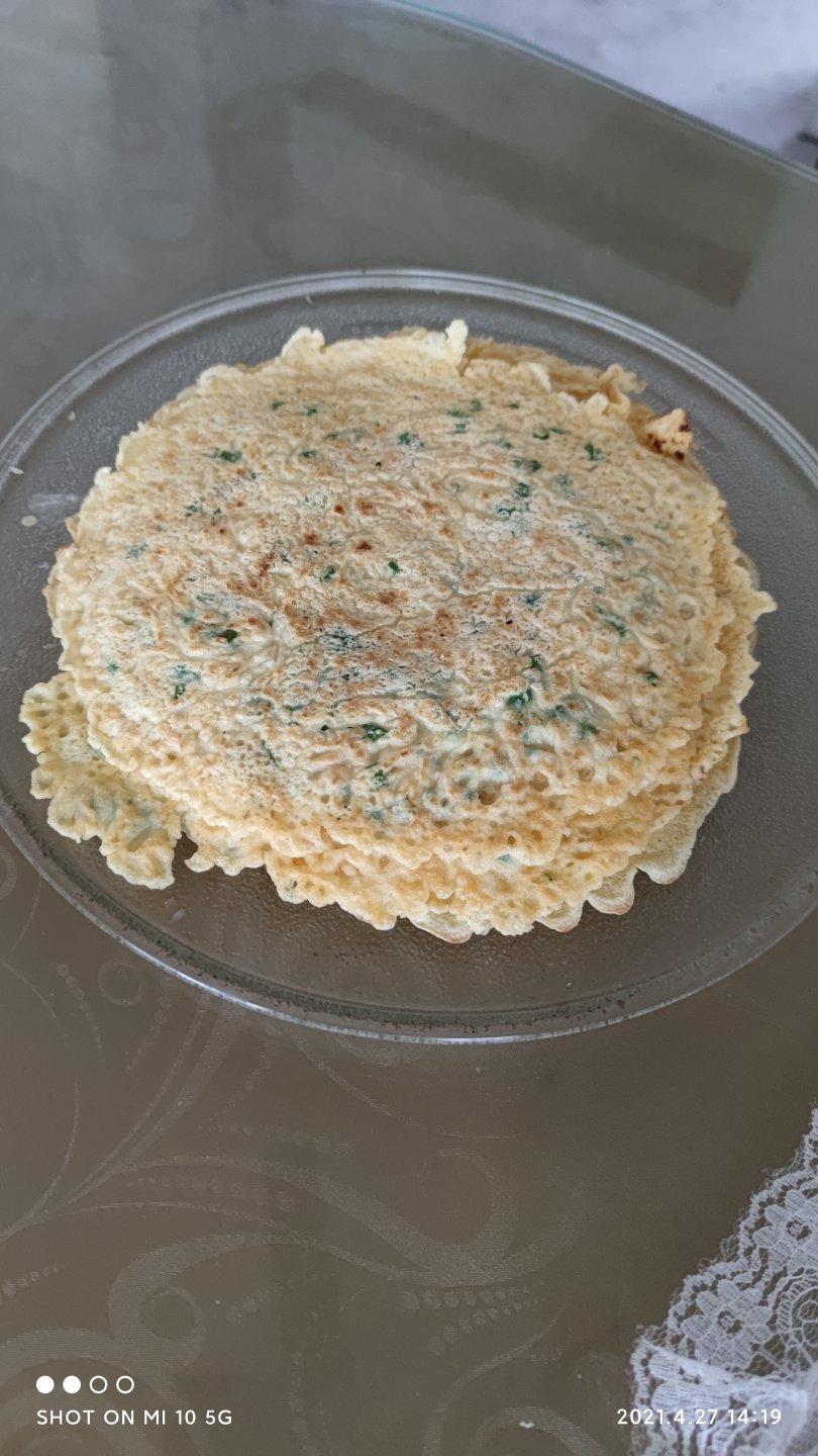 葱花鸡蛋饼