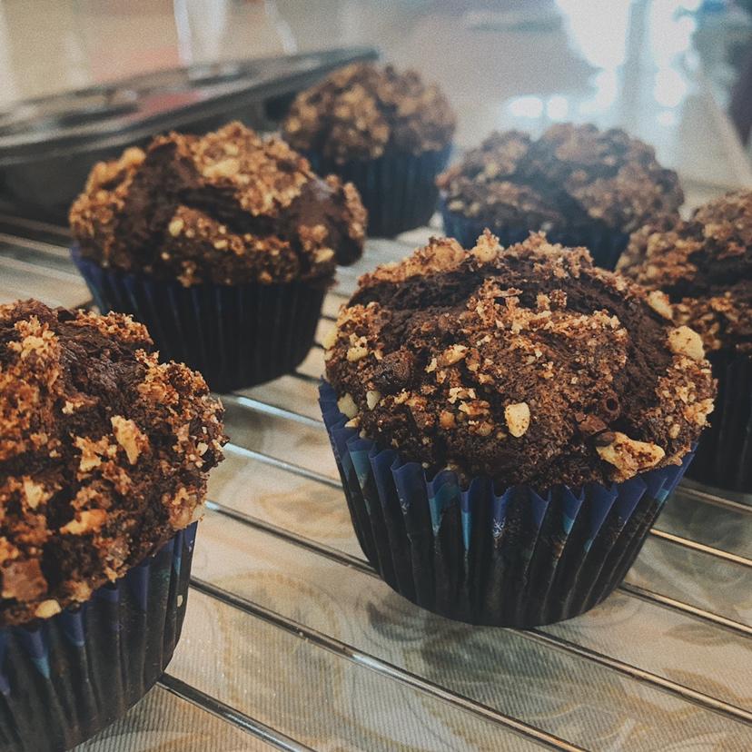 浓情巧克力摩卡马芬<Chocolate Espresso Muffins>