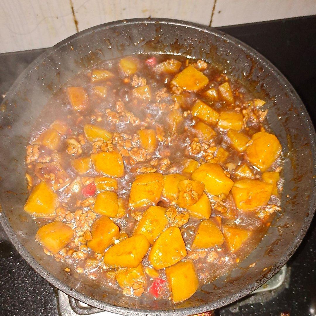 ㊙️香菇土豆肉沫拌饭❗️比外卖还好吃