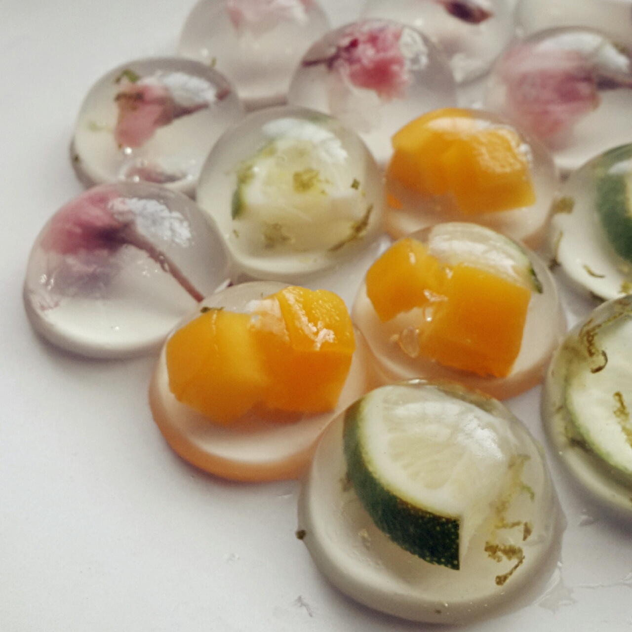 夏日冰露 - 水晶球信玄饼（翻译自日本的Cookpad网站）