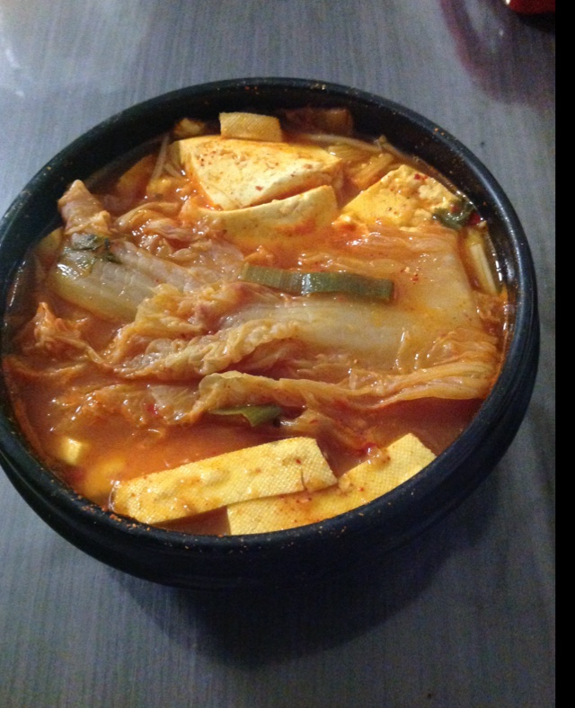 韩国泡菜豆腐汤