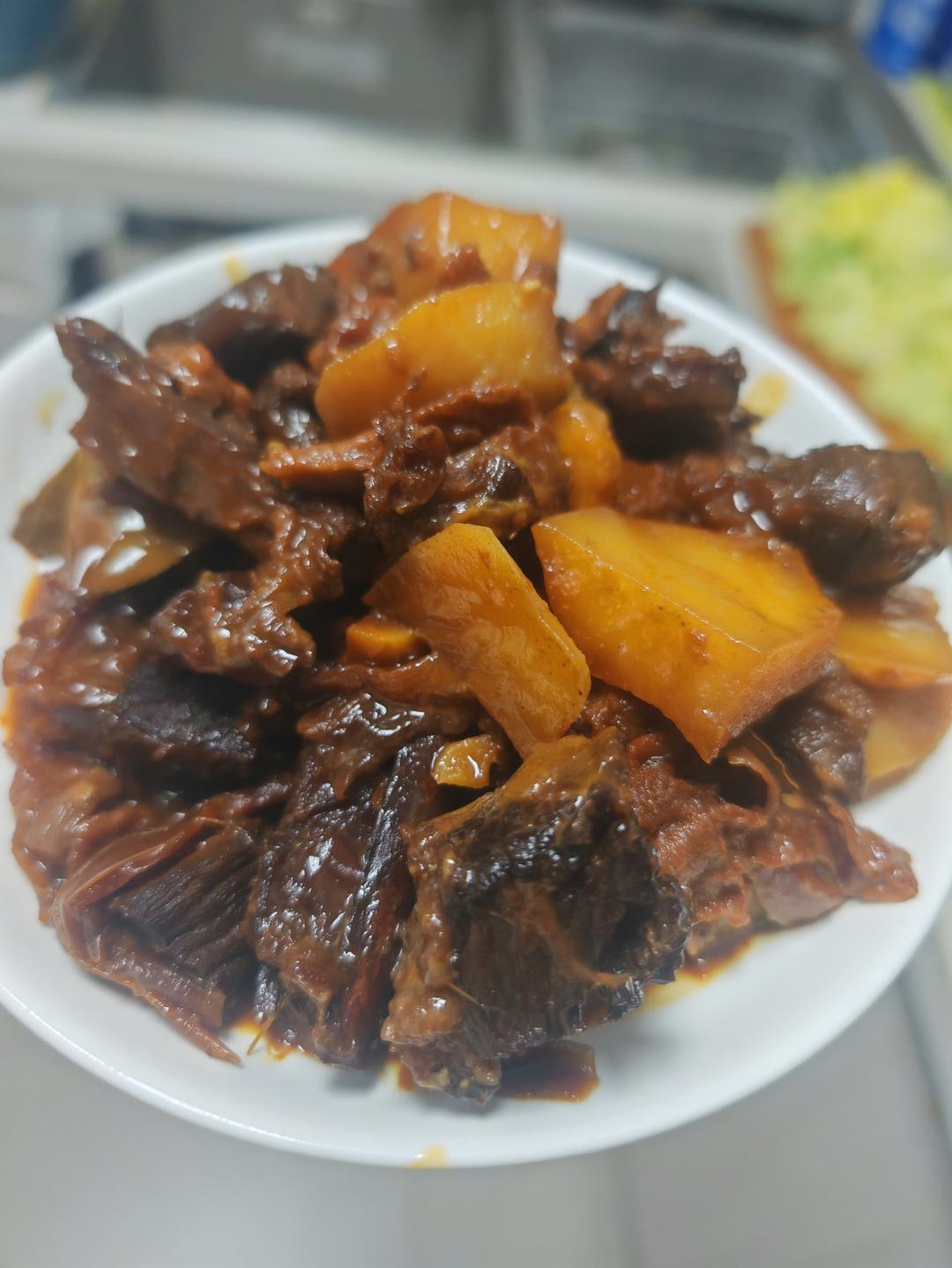 番茄土豆炖牛腩