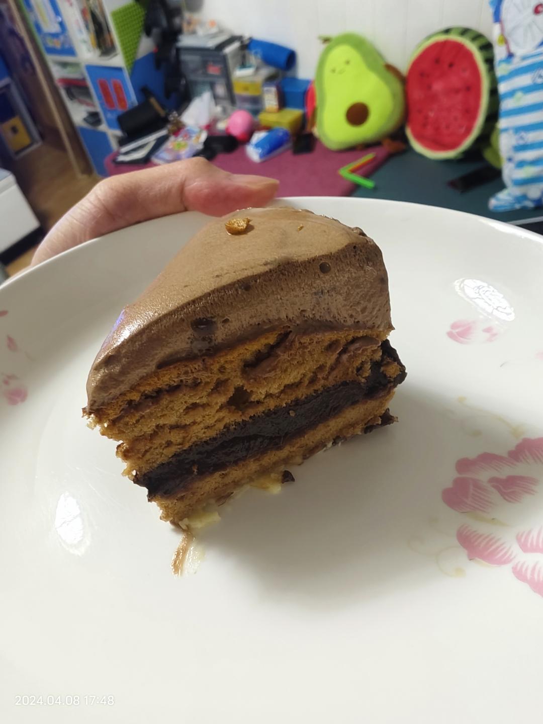 巧克力榛子慕斯蛋糕