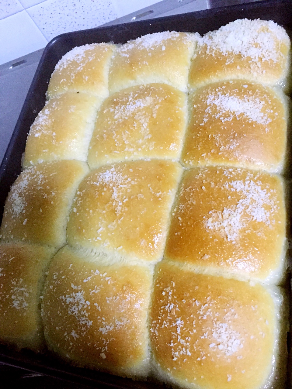 椰蓉泡浆面包