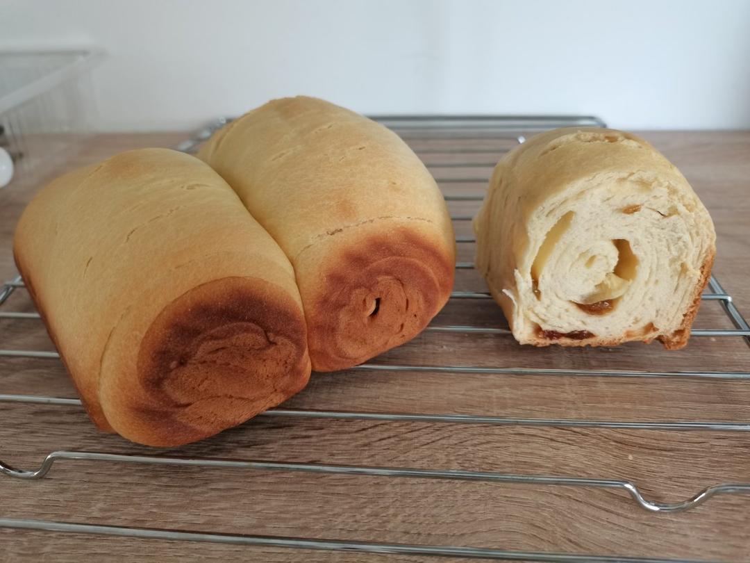 放冰箱就可以轻松出手套膜的吐司