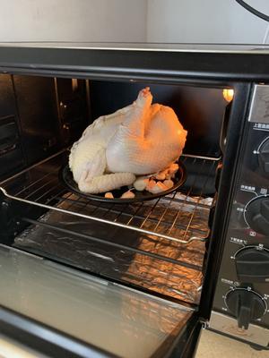 黑椒脆皮烤鸡的做法 步骤12
