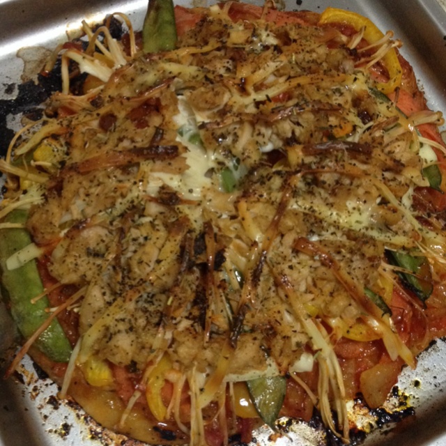 金枪鱼火腿pizza