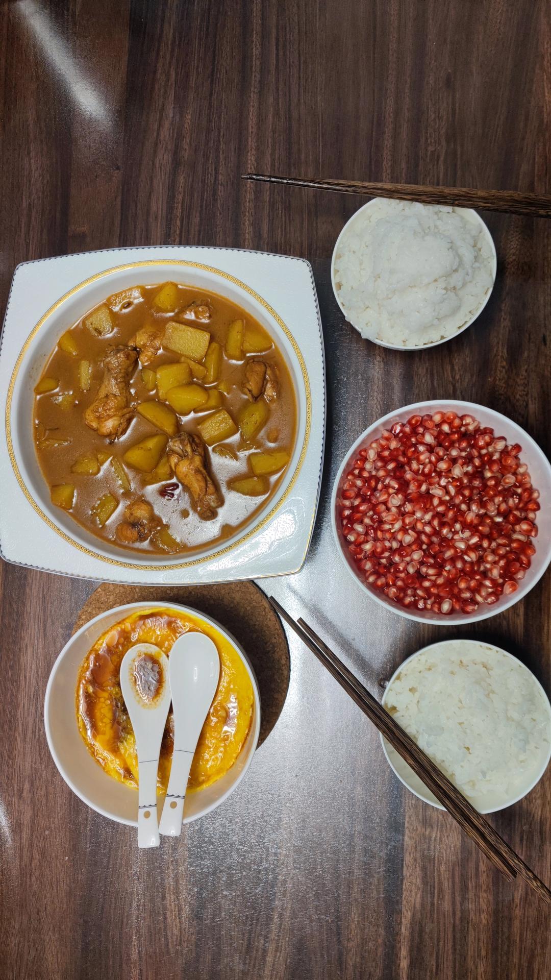 红烧土豆炖鸡腿
