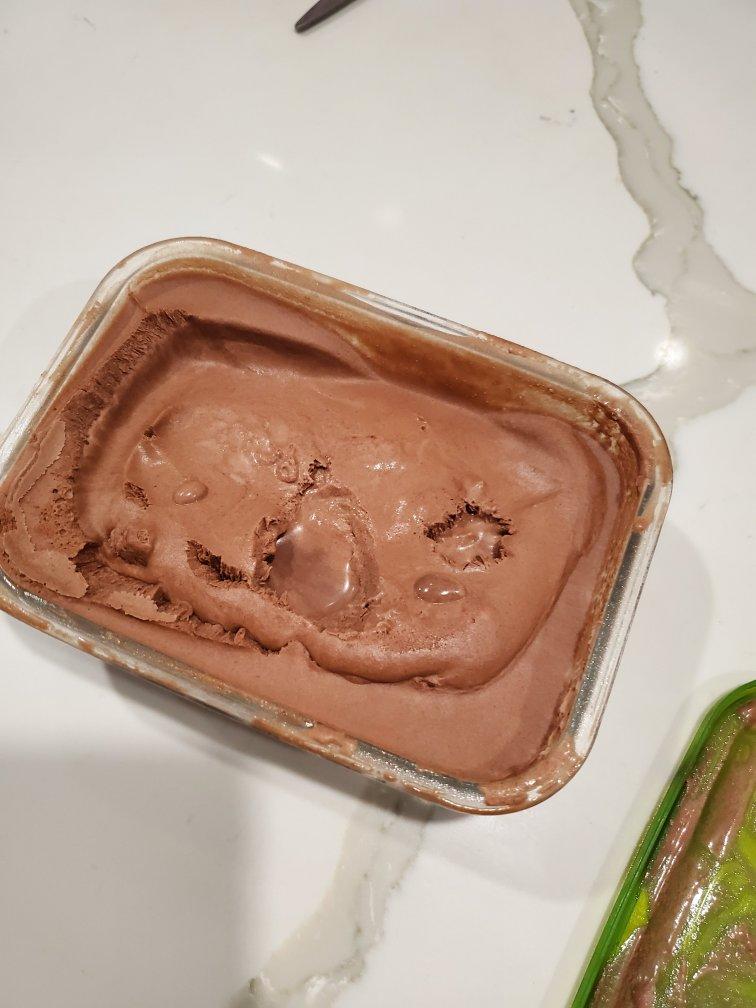巧克力冰淇淋（无蛋无冰渣、免搅拌、消耗淡奶油）Choco Ice Cream