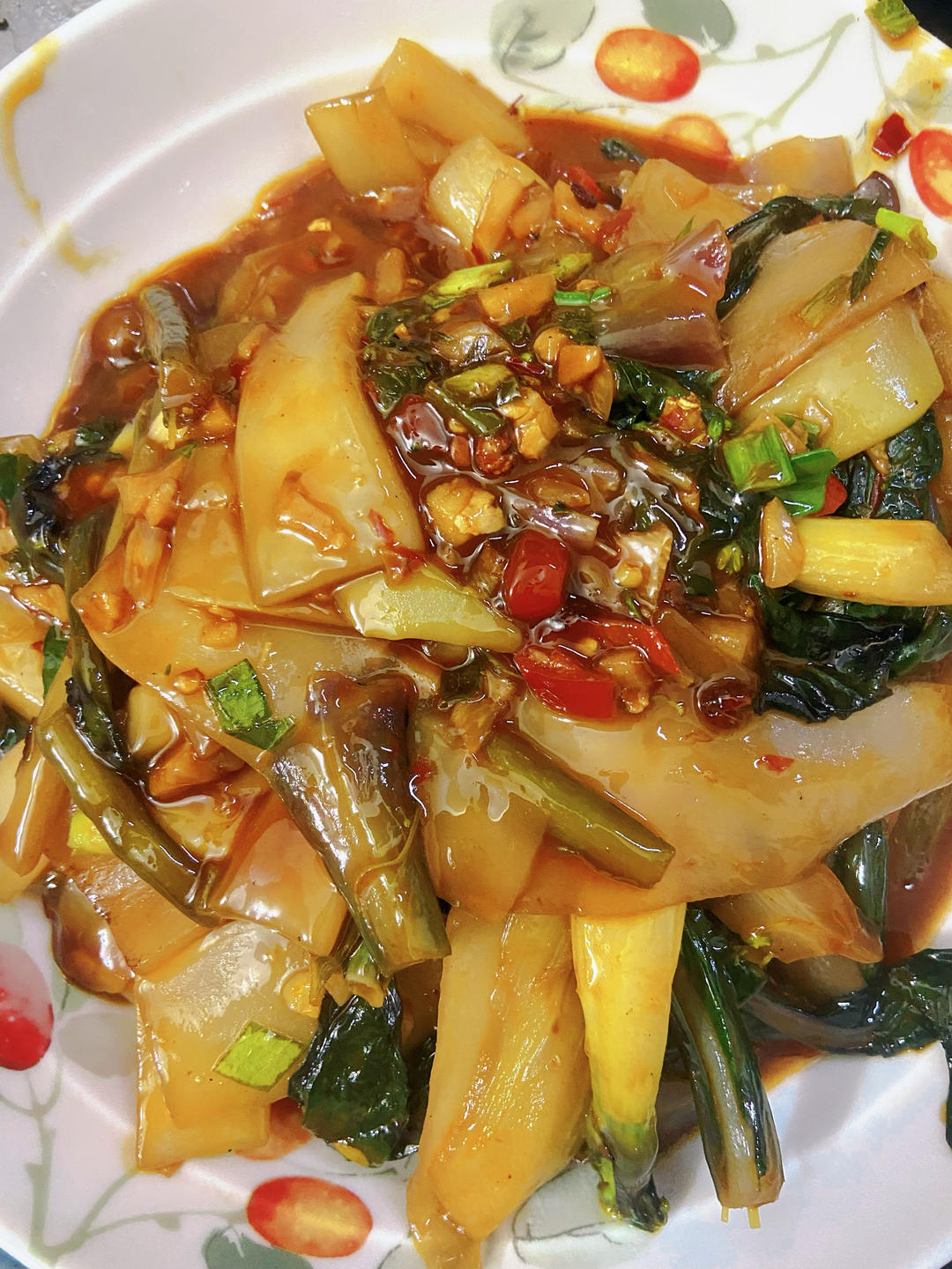 柠檬味鱼香红油菜