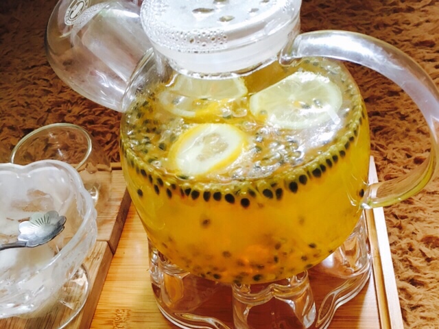 健康水果茶（柠檬+百香果）