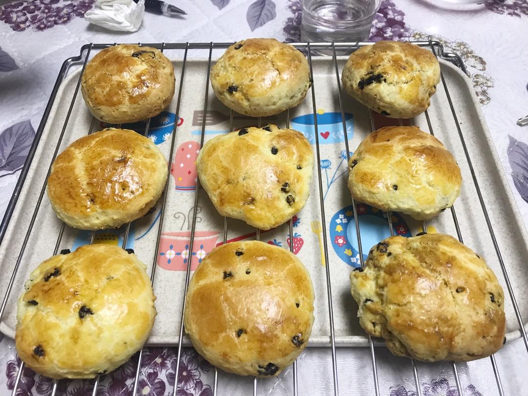 多口味奶油司康