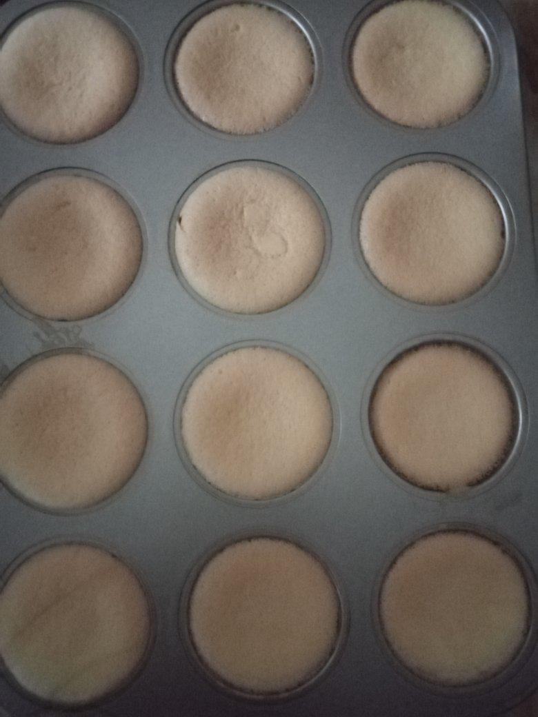 不回缩不开裂戚风纸杯蛋糕