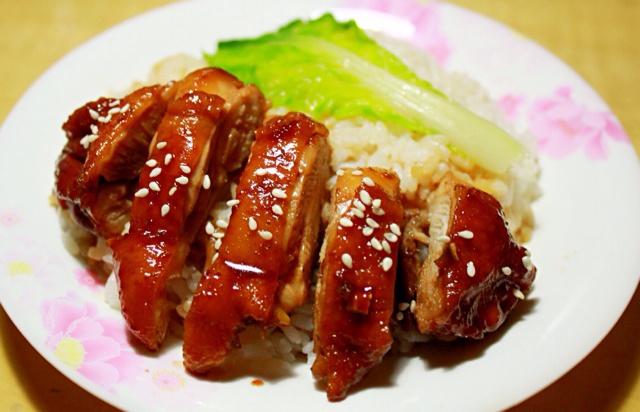 日式照烧鸡排饭