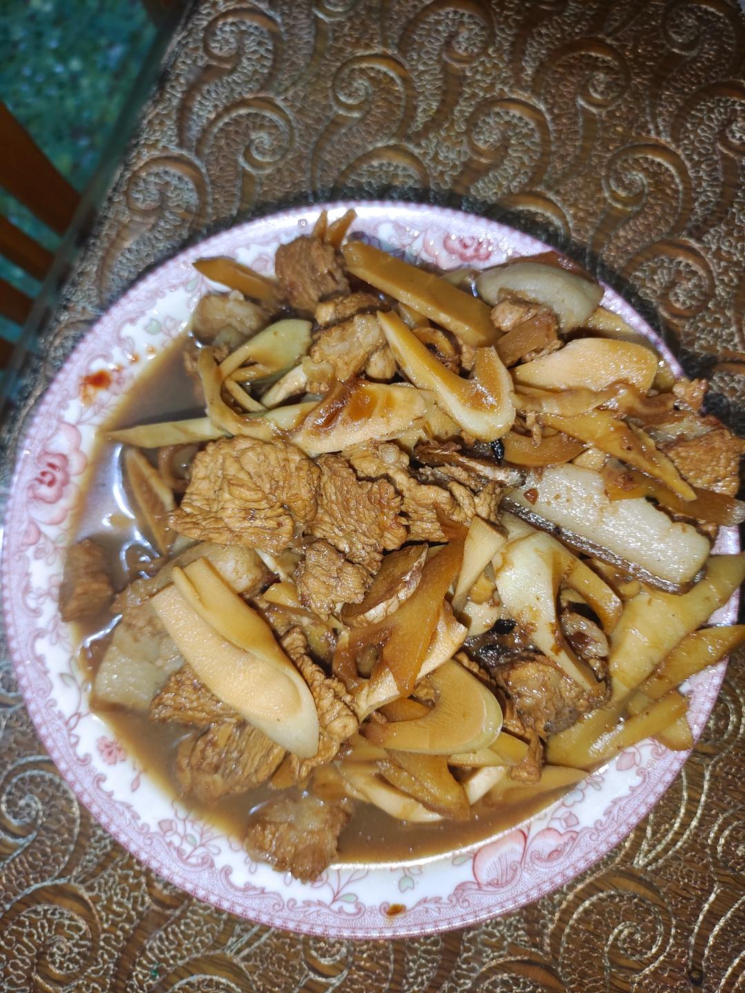 特别香的水笋炒肉