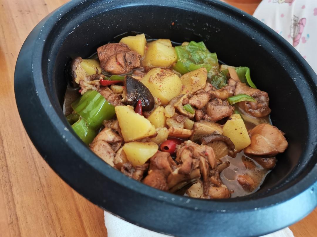 外卖第一名，简单在家做|黄焖鸡米饭