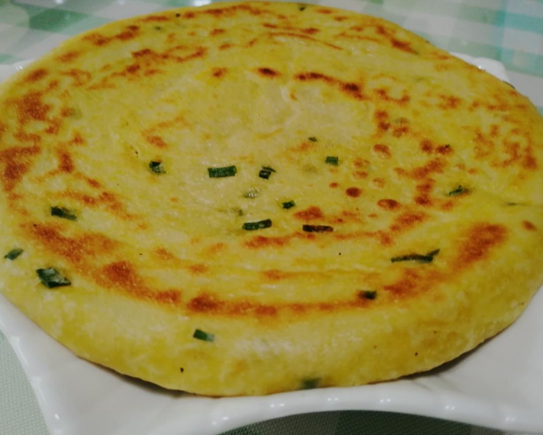 锅一样大的饼，做一张吃全家，不仅松软还特别香！的做法