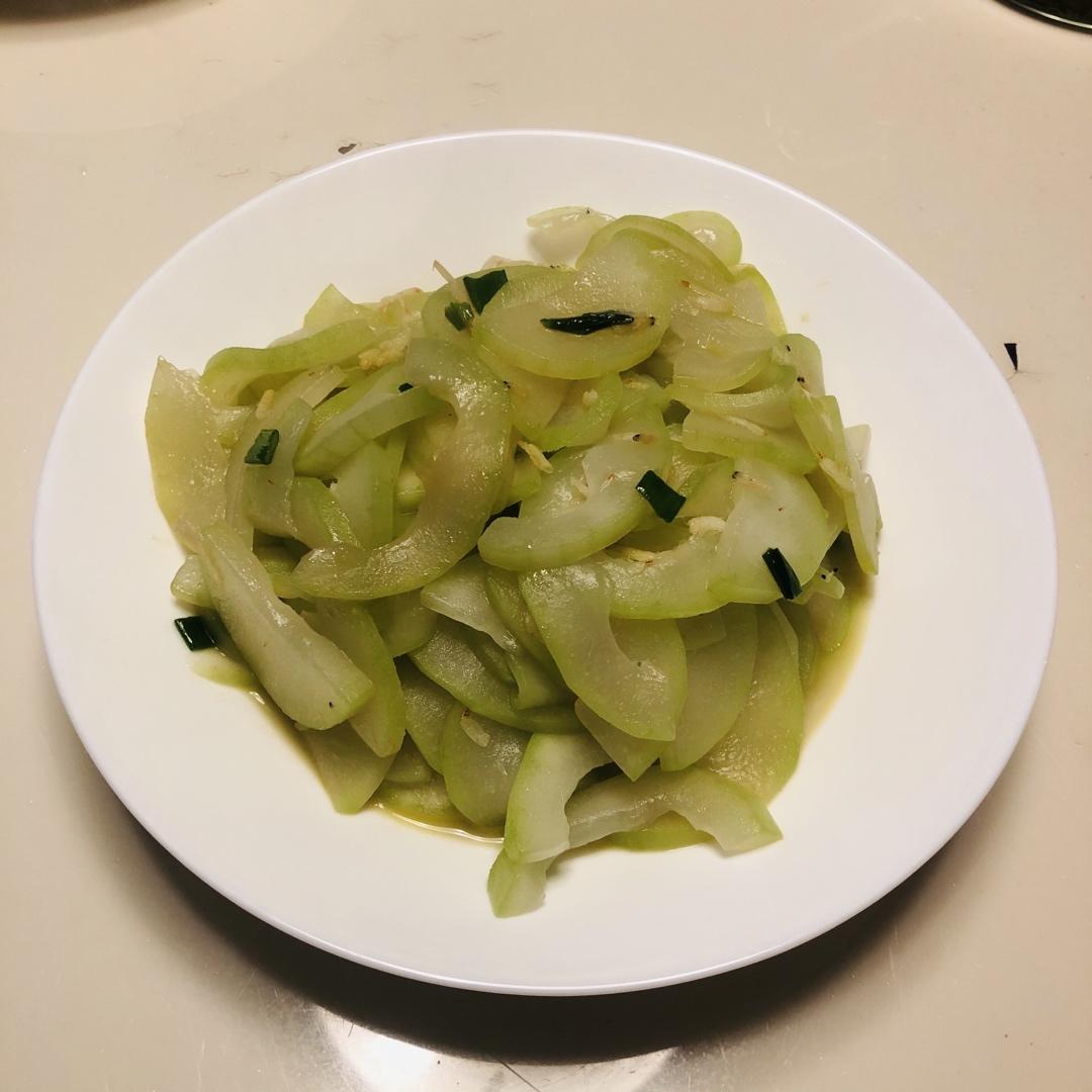 虾皮清炒西葫芦