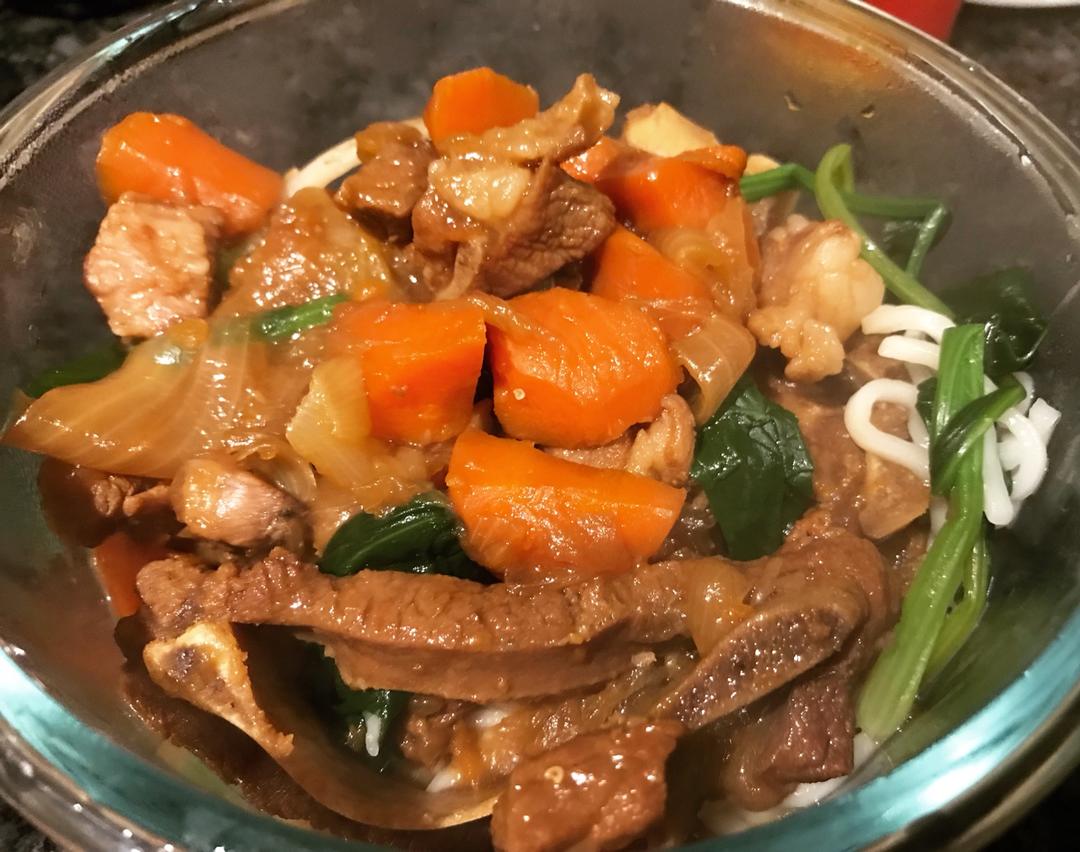 红焖羊肉面