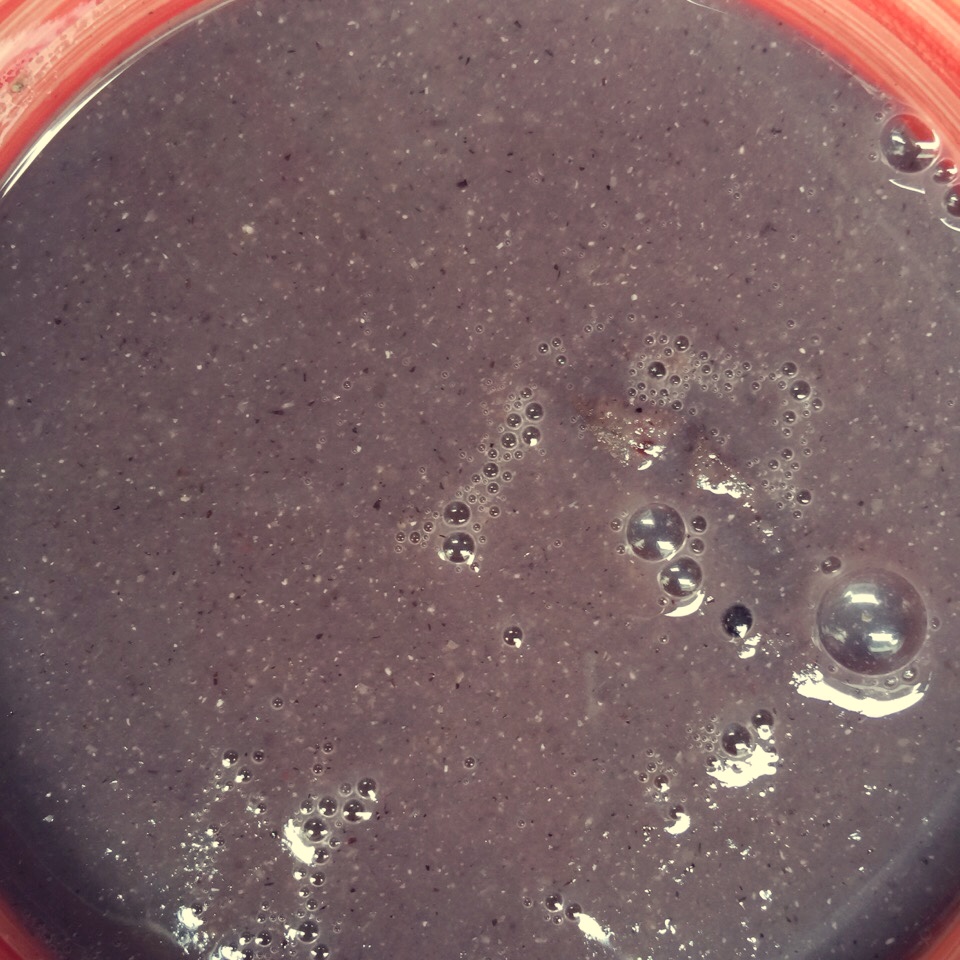 紫薯红豆红枣红米糊