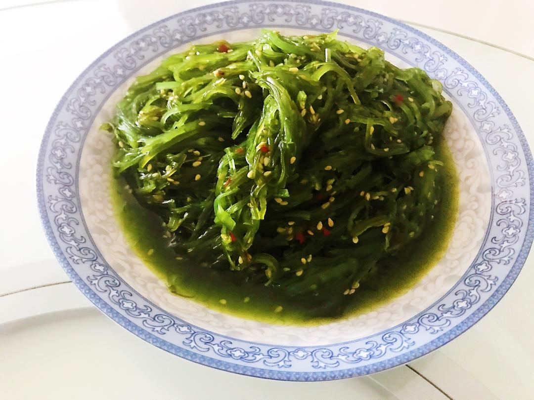 shirley娘娘824做的脆爽凉拌海藻