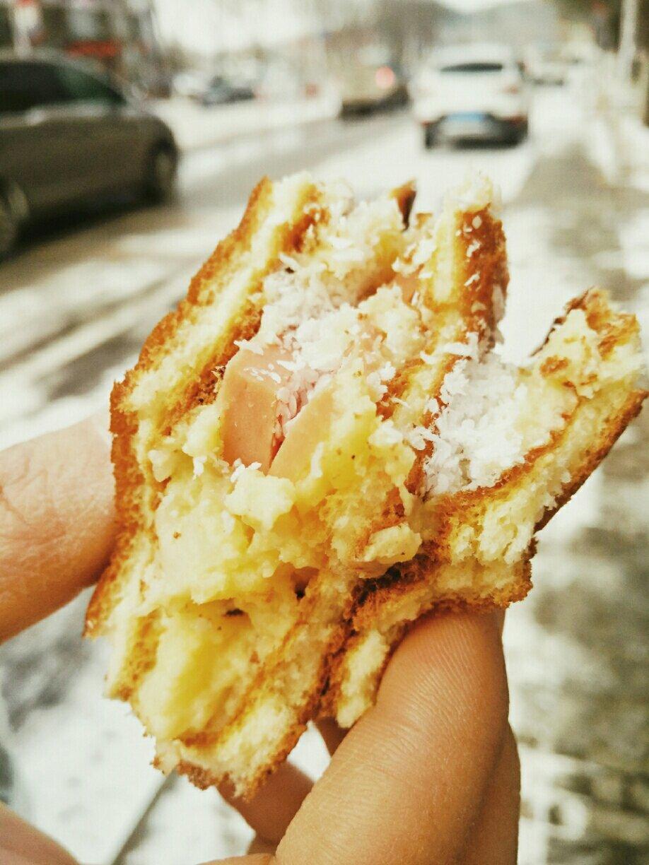 材料最简单的【低卡蛋糕卷】卡仕达戚风卷