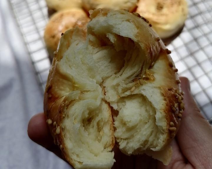 纯奶手撕吐司的做法 步骤1