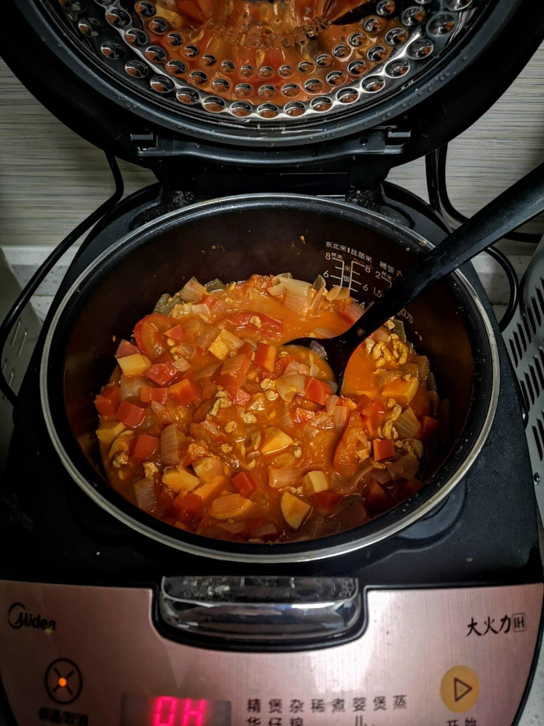 减脂三餐·电饭煲 | 万能的番茄牛肉酱