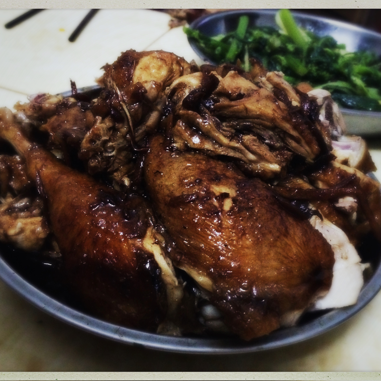 简易酱油鸡