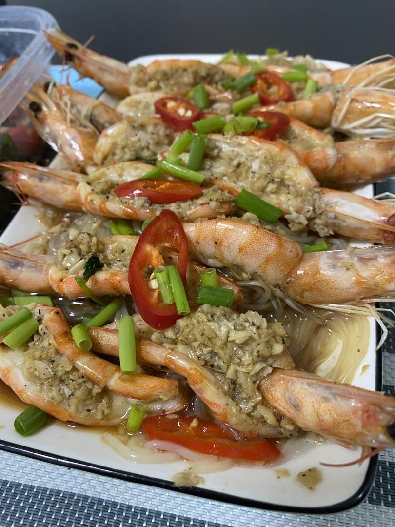 好吃到转圈圈的蒜蓉粉丝虾❗超高颜值家常菜