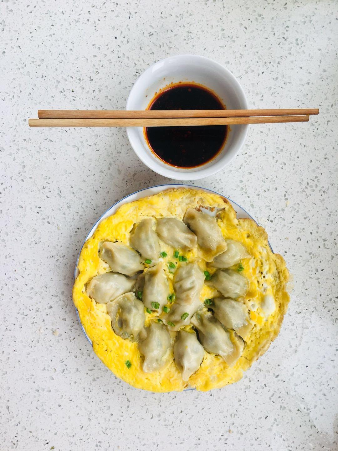 懒人快手抱蛋煎饺