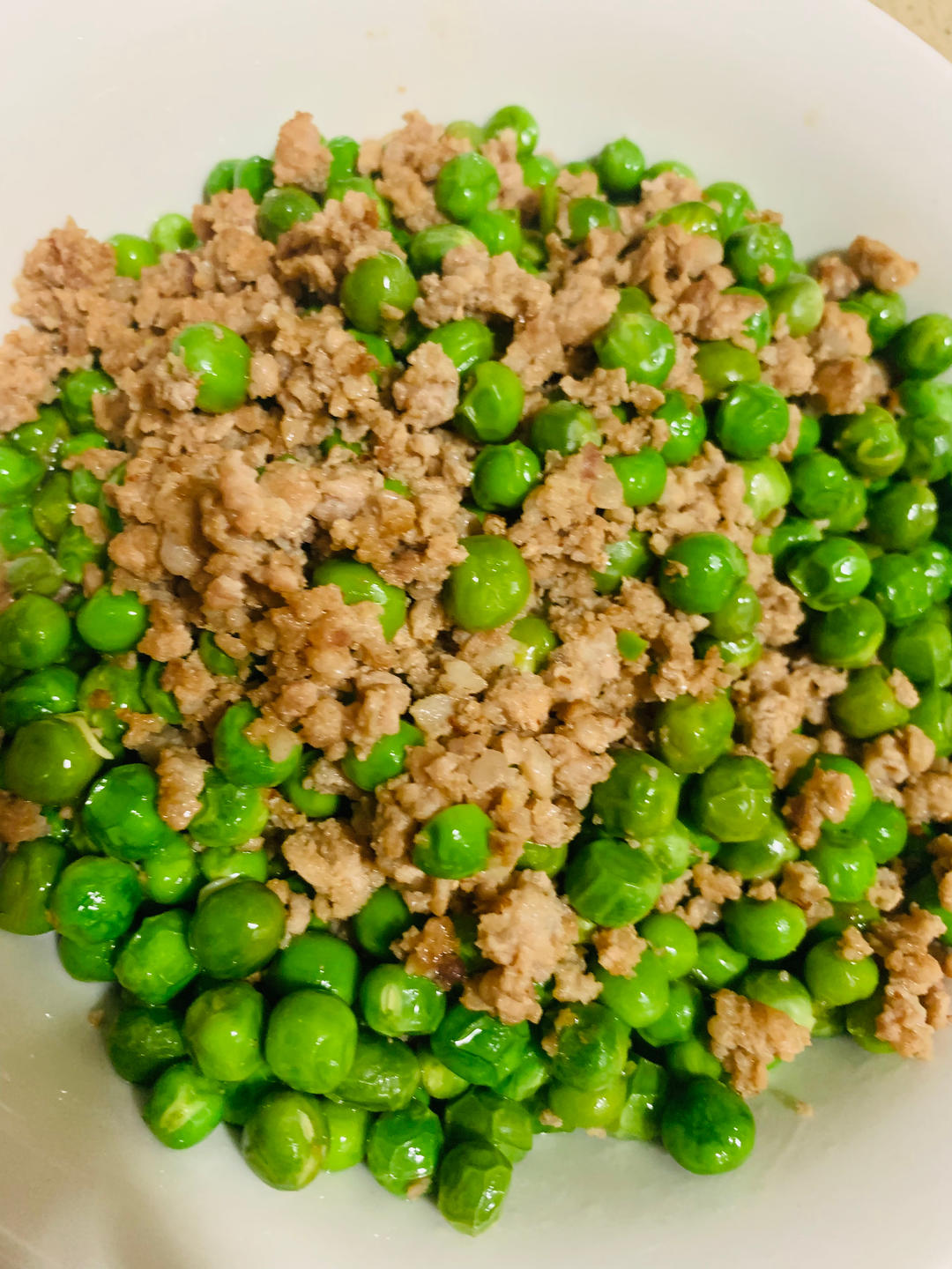 肉末豌豆