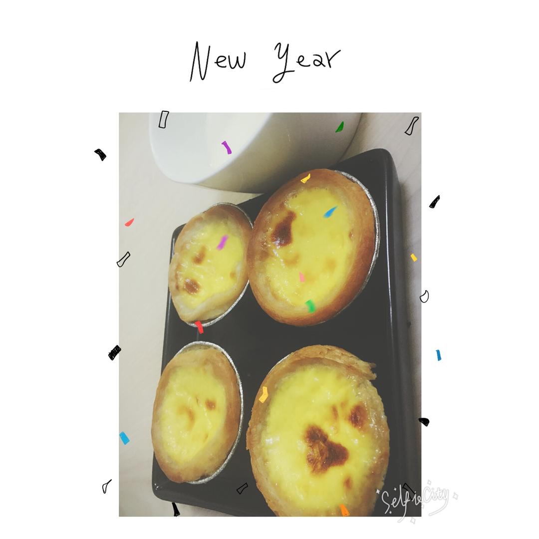 简版黄桃蛋挞