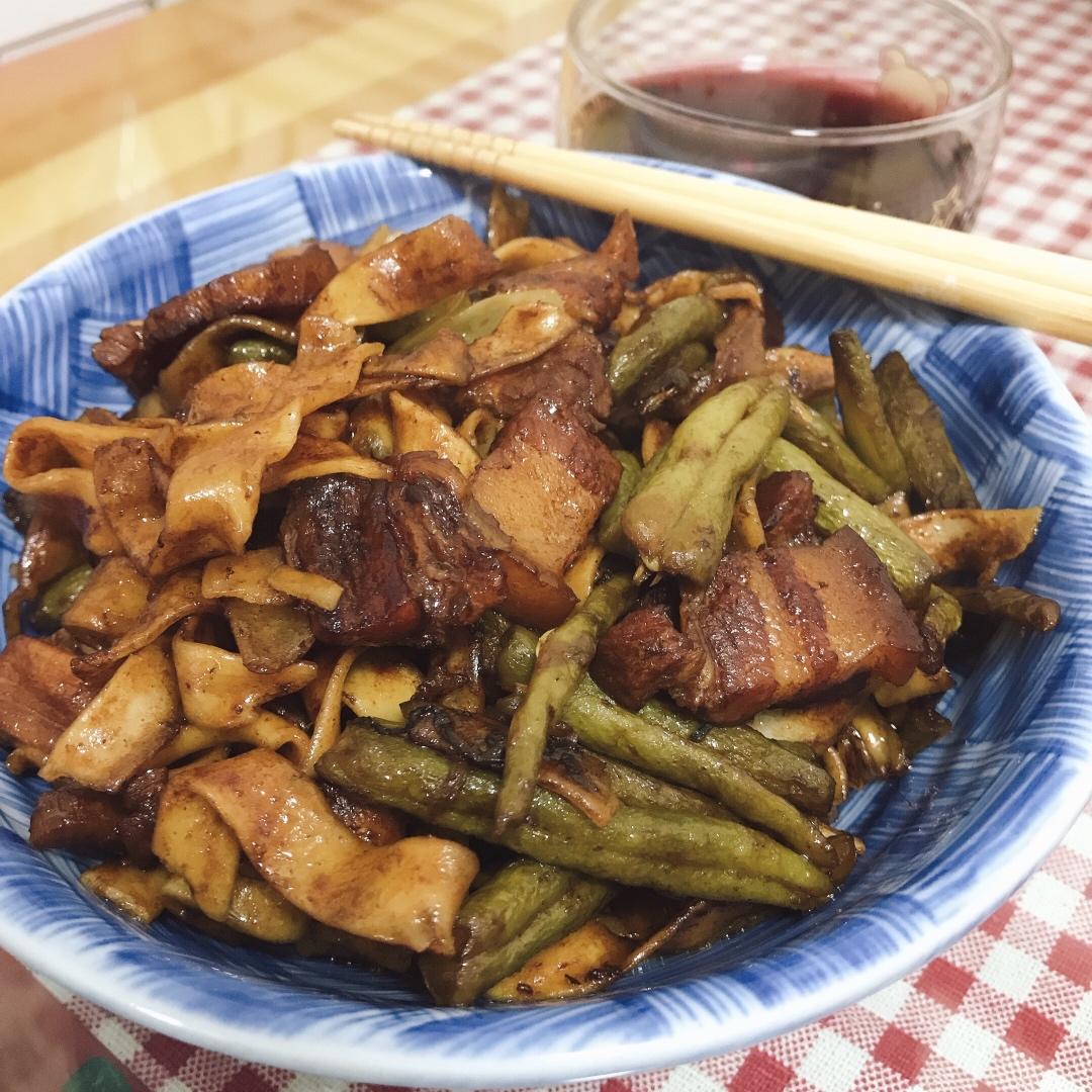 豆角焖面
