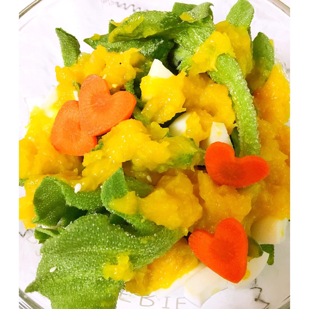 非洲冰草的正确吃法  配橙子酱/芝麻酱