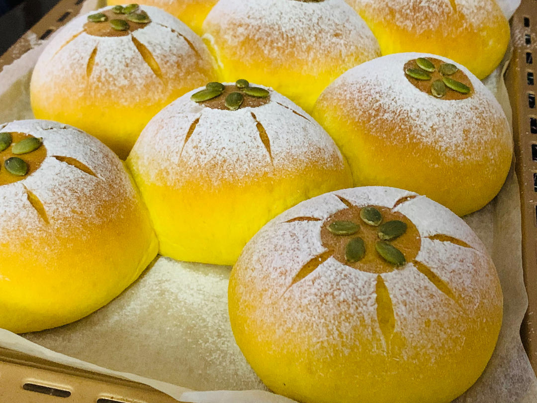 南瓜🎃奶酥面包