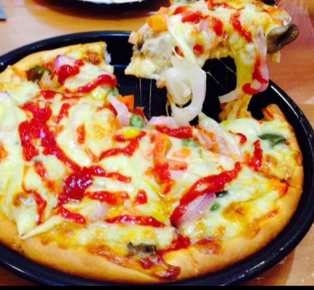 金枪鱼火腿pizza