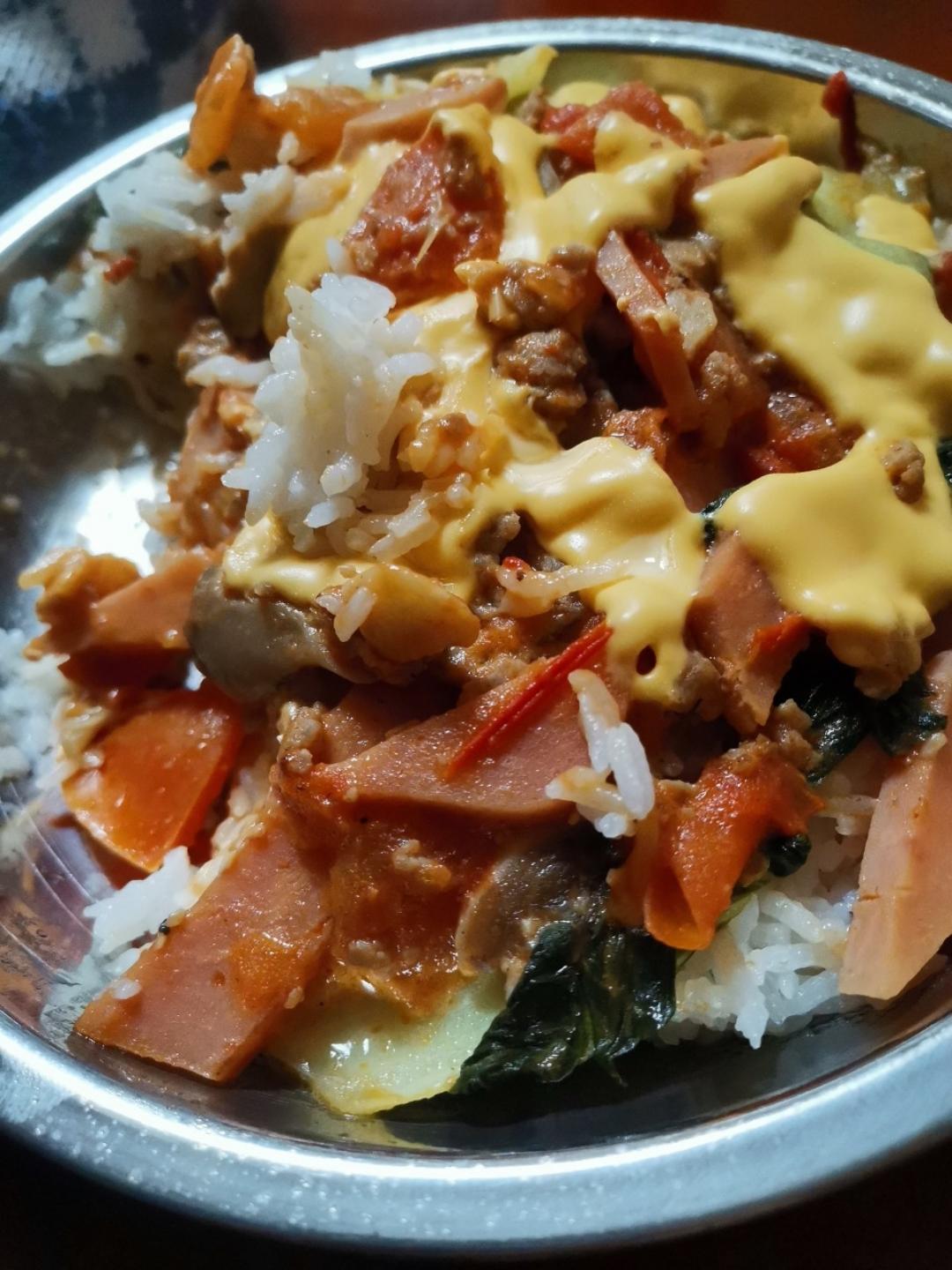蕃茄肉酱奶酪焗饭