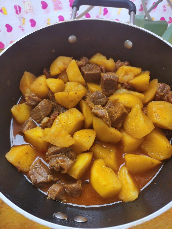土豆炖牛肉(火锅底料版)