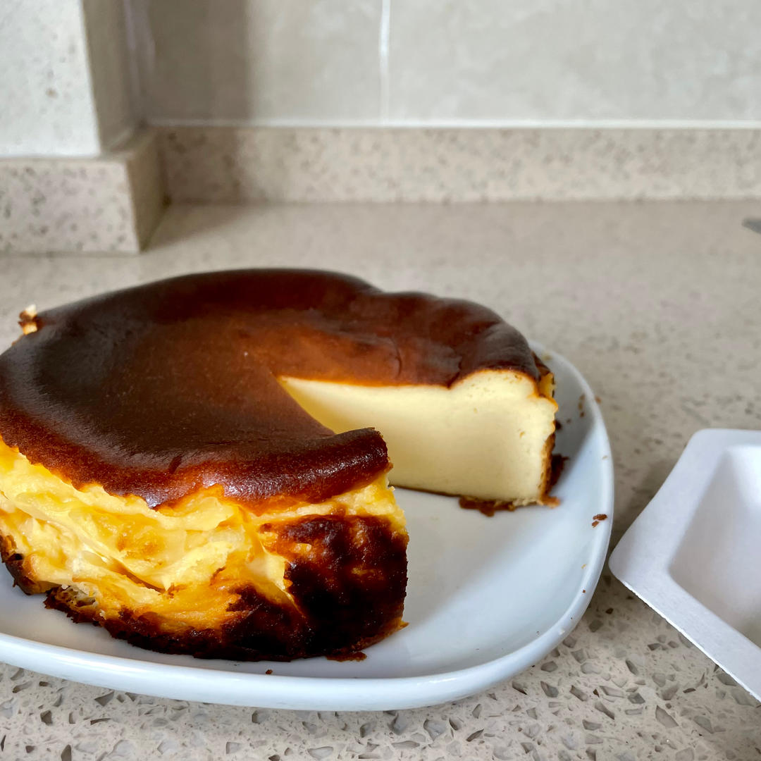 巴斯克芝士蛋糕『最简单的蛋糕』零失败🔥芝士控