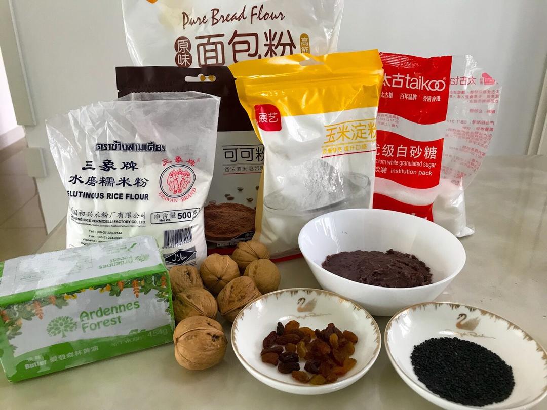 麻薯夹心可可（抹茶）软欧