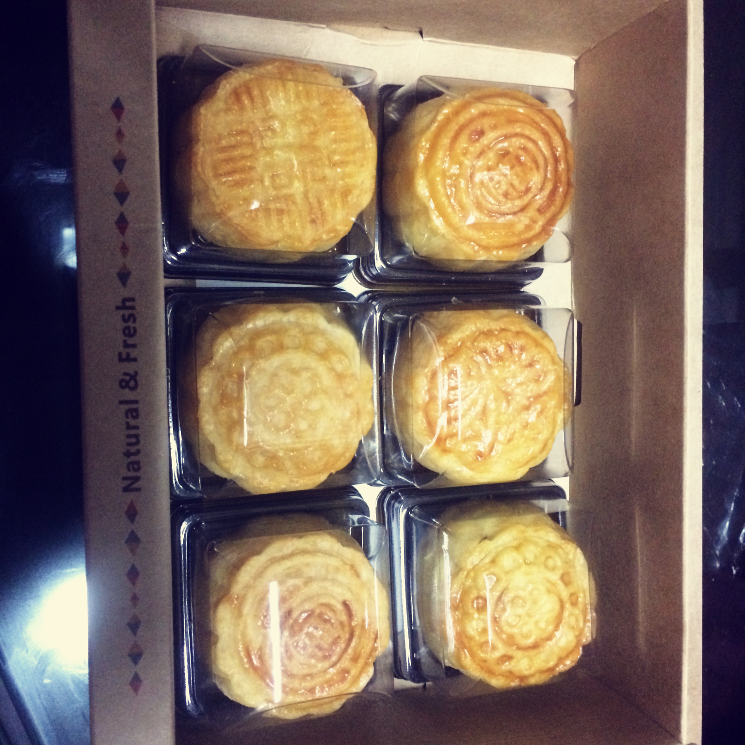 香港半岛奶黄月饼