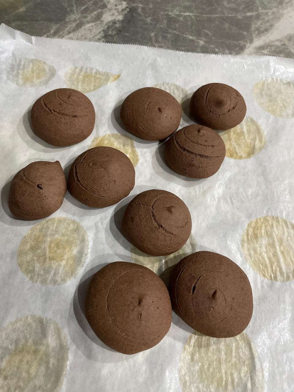 巧克力麻薯🍫烤箱糯米粉版｜巧克力味糯叽叽