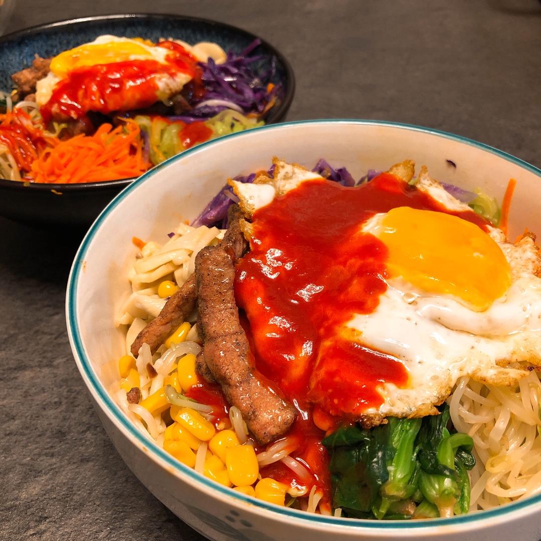 韩国拌饭 简易版石锅拌饭