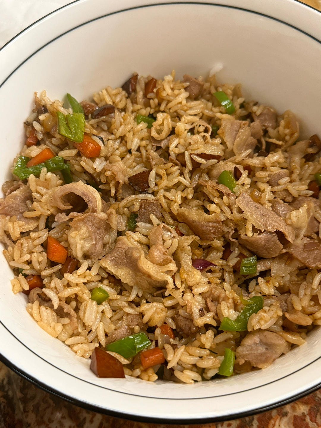 牛肝菌肥牛炒饭